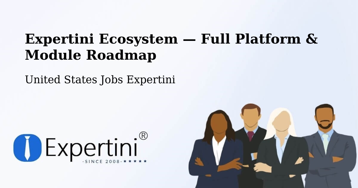 Expertini Ecosystem — Full Platform & Module Roadmap – Rosepine